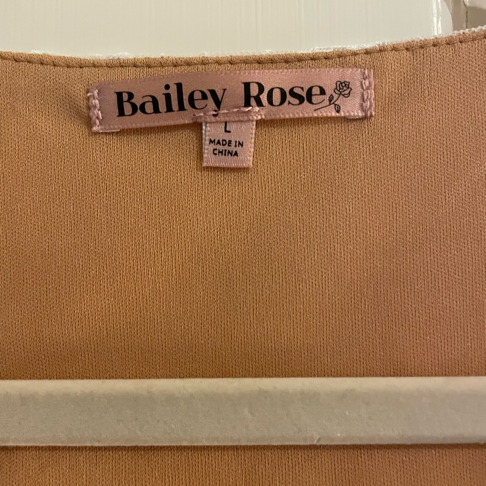 NWT BAILEY ROSE lace wrap crop L - Picture 3 of 5